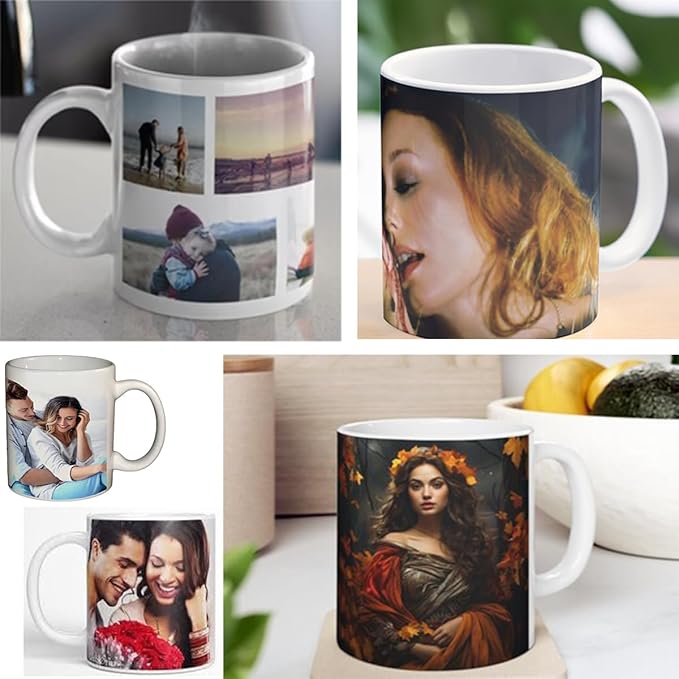 Sweet & Customizable Ceramic Mug – Ideal for Tea or Coffee (325 ML)