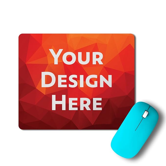 Personalized Mouse Pad for PC/Laptop | Custom Print Image/Text | Gaming & Office Use | Pack of 1